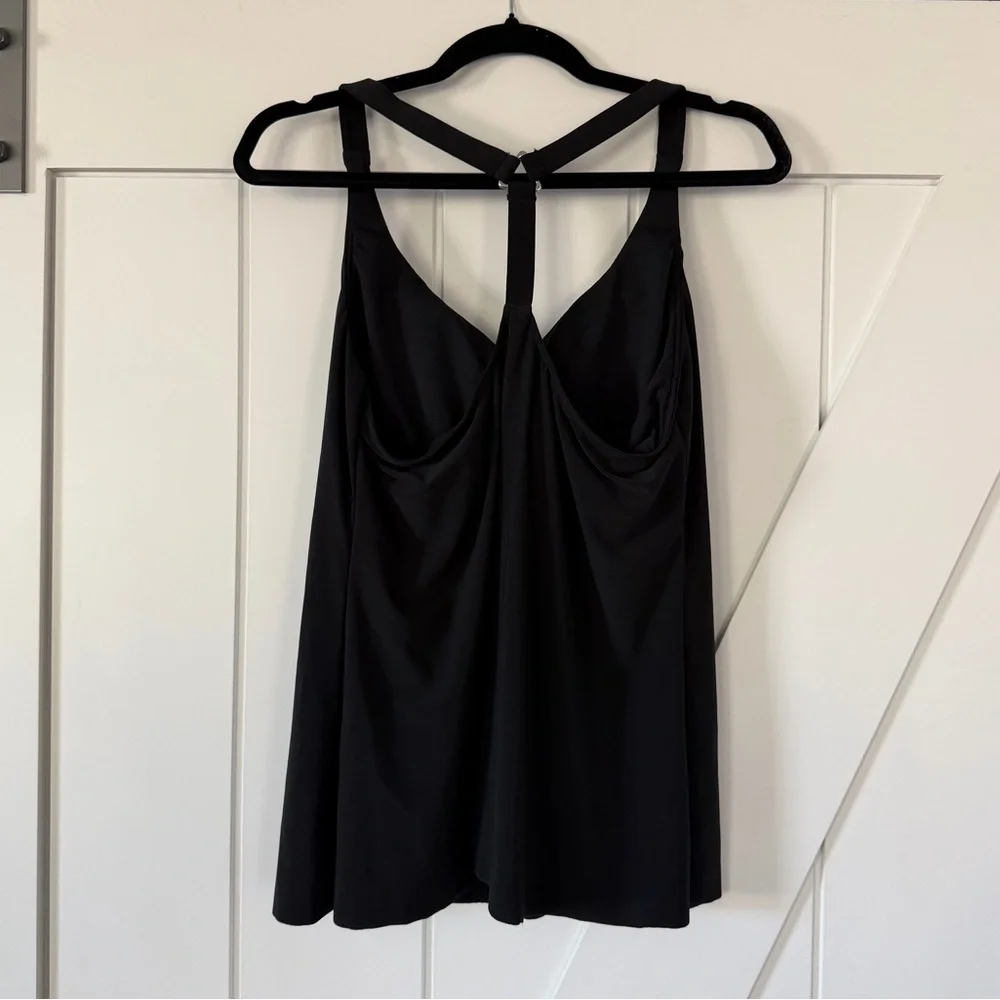 Supportive Y-Back Full Coverage Tankini Swimsuit Top